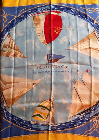 Foulard en soie 100% Louis Vuitton