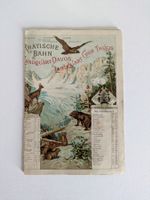 PROSPEKT "FAHRPLAN RHÄTISCHE BAHN SOMMER 1902"
