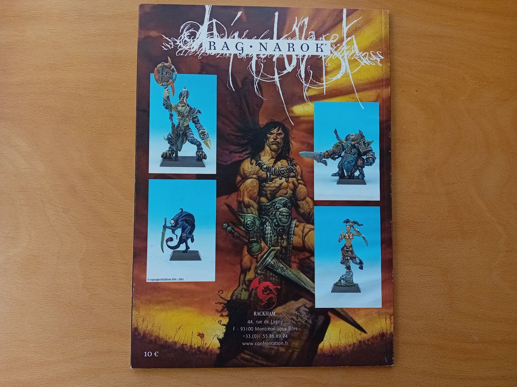 Libri: Rackham Confrontation Catalogue 28mm 2003 – Usato da Fribourg venduto da Werkt 8