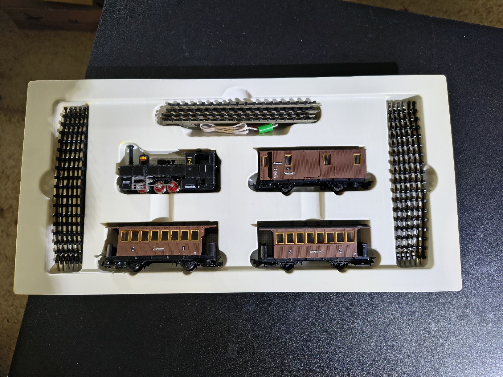Liliput Modellini di ferrovie: HOe Zillertalbahn Set mit Gleisoval – Usato da Mesocco venduto da andergia 2