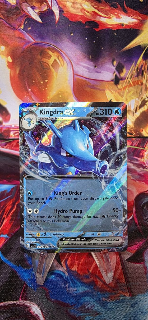 Pokémon Carte collezionabili: Kingdra ex 012/064 Shrouded Fable SFA – Nuovo (secondo la descrizione) da Frutigen venduto da Sinnohan_Zorua