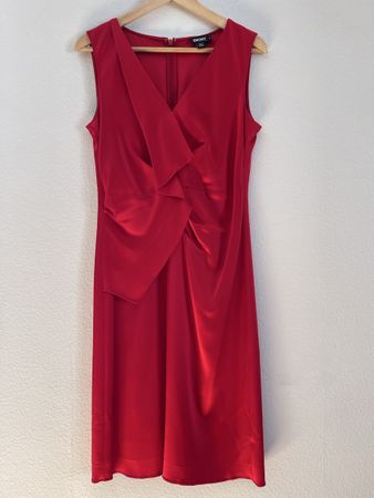 DKNY Red Dress, Size 6.