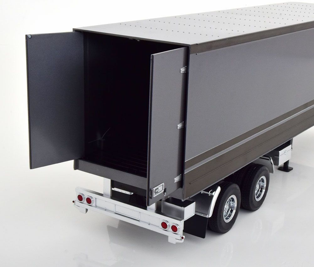 Kit di modellismo & Modellini statici: 1:18 Semi-Trailer graumetallic/anthrazit – Nuovo e nell'imballaggio originale da Affoltern am Albis venduto da Modellshop-8910 2