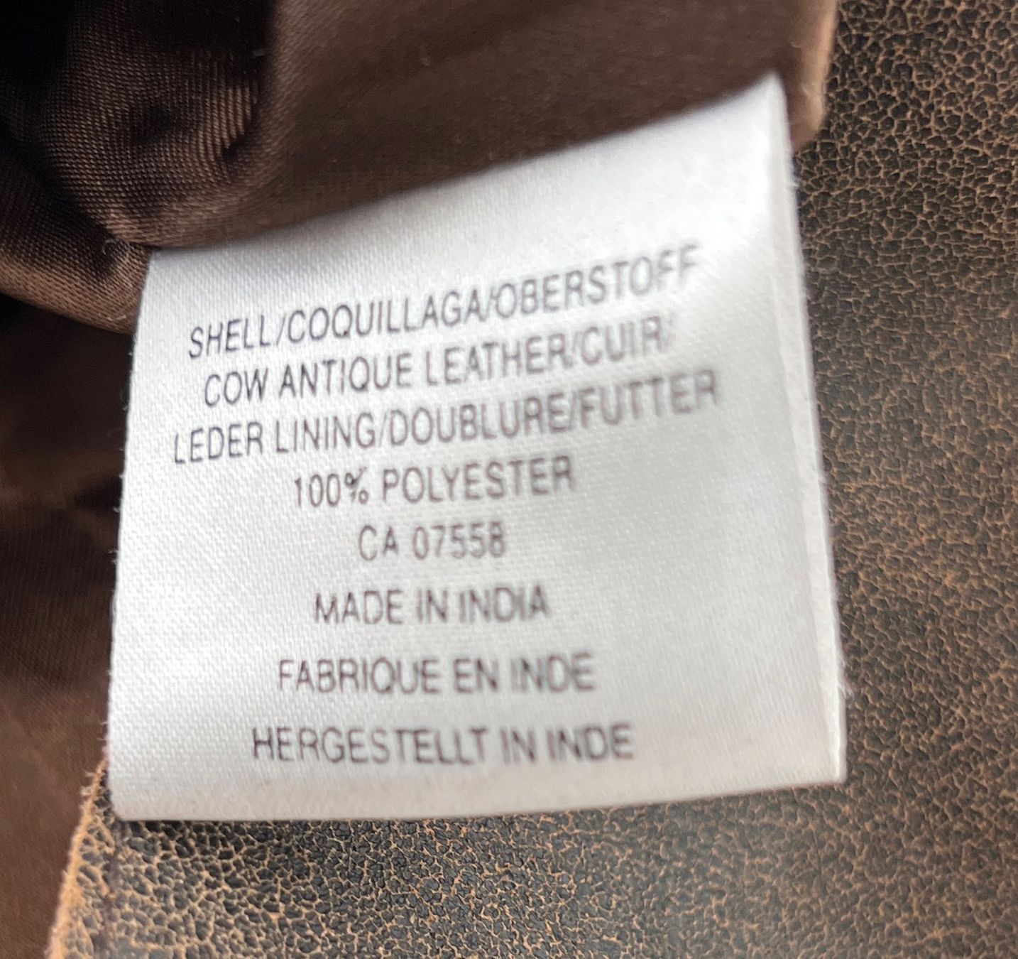 Mexx Giacche: Leder-Blazer (Altleder) – Usato da Kappel SO venduto da gepfeli 4