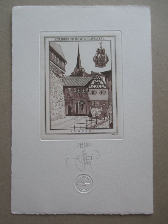 Ex Libris Lembit Löhmus signiert Kaufen auf Ricardo