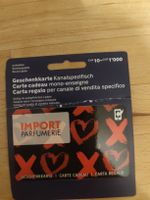 Import Parfumerie Geschenkkarte 50 Franken unbenutzt