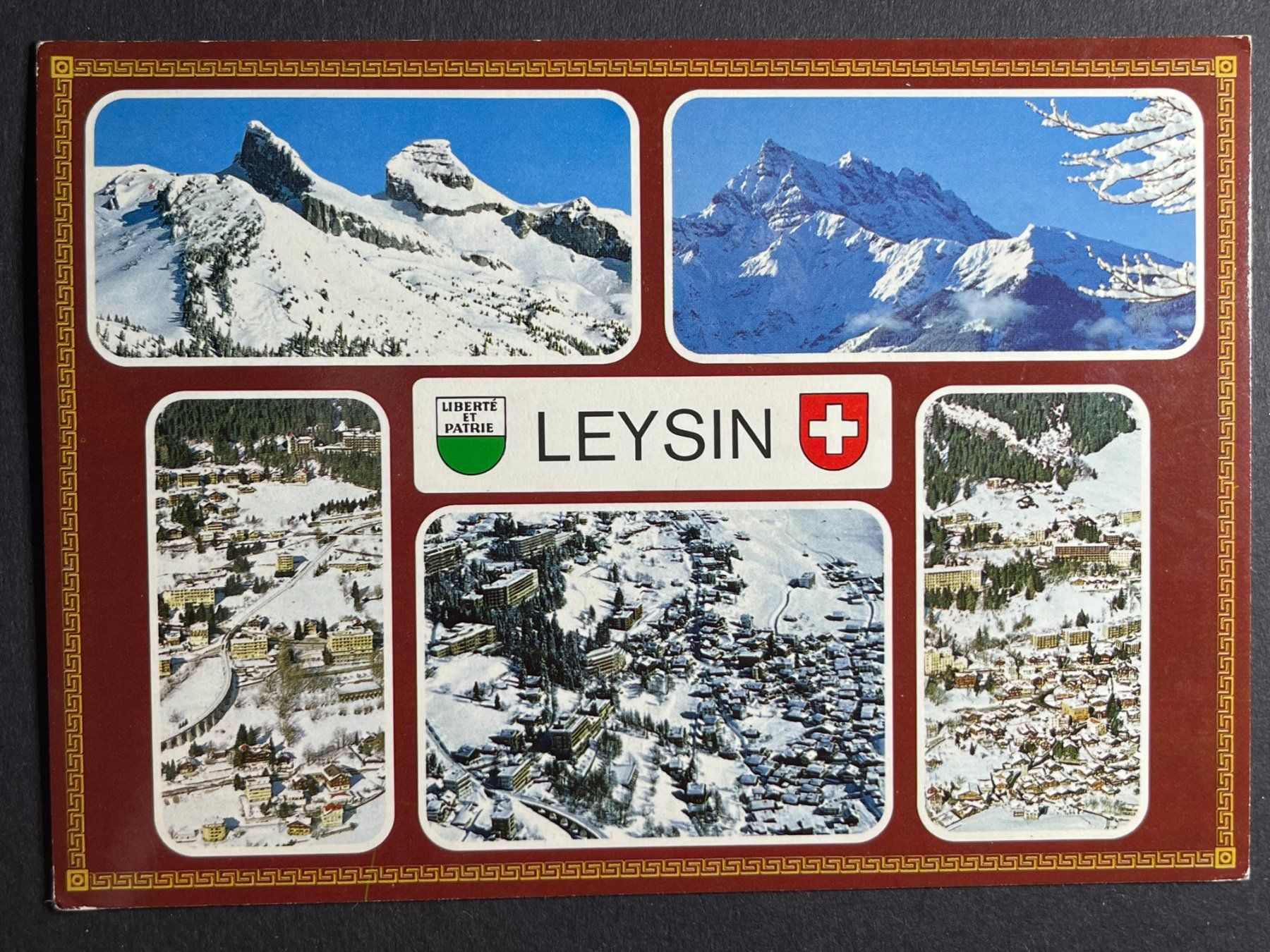 Cartoline postali: Leysin, 5 Ansichten – Usato da Steg VS venduto da _vinci_