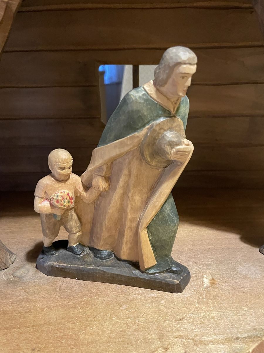 Figurines: Hirte mit Knabe E.Thomann Brienz – D'occasion à Flawil par Naphtali