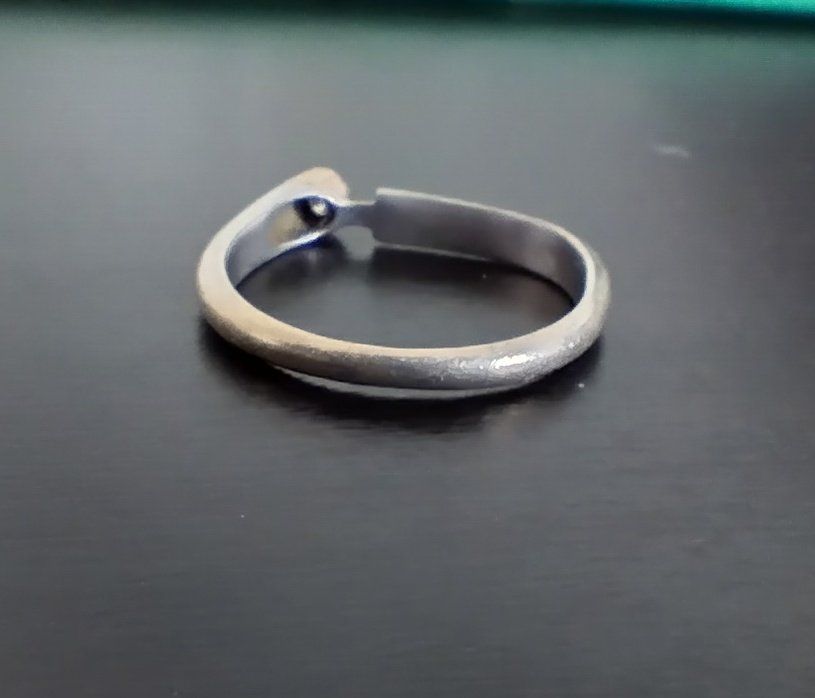 Bagues: MODERNER RING SILBER 925 – D'occasion à Romanshorn par Glitzer-Paradies 3