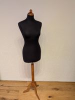 Schneiderpuppe / Schneiderbüste weiblich schwarz Styropor