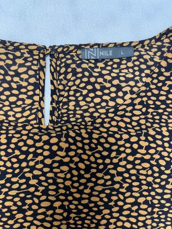 Nile Chemisiers: Blouse NILE viscose patterned size L good condition – D'occasion à Lausanne par Danash 4