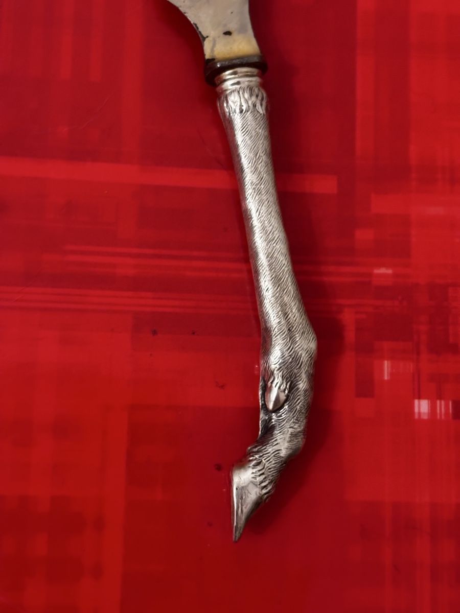 Besteck: Couteau ancien manche en Argent  – Gebraucht aus Genève von ati_tj8f 3