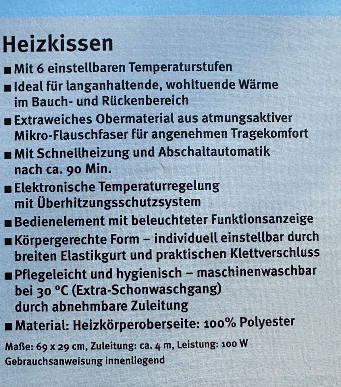 Cuscini: Heizkissen – Usato da Obstalden venduto da Porco13 1