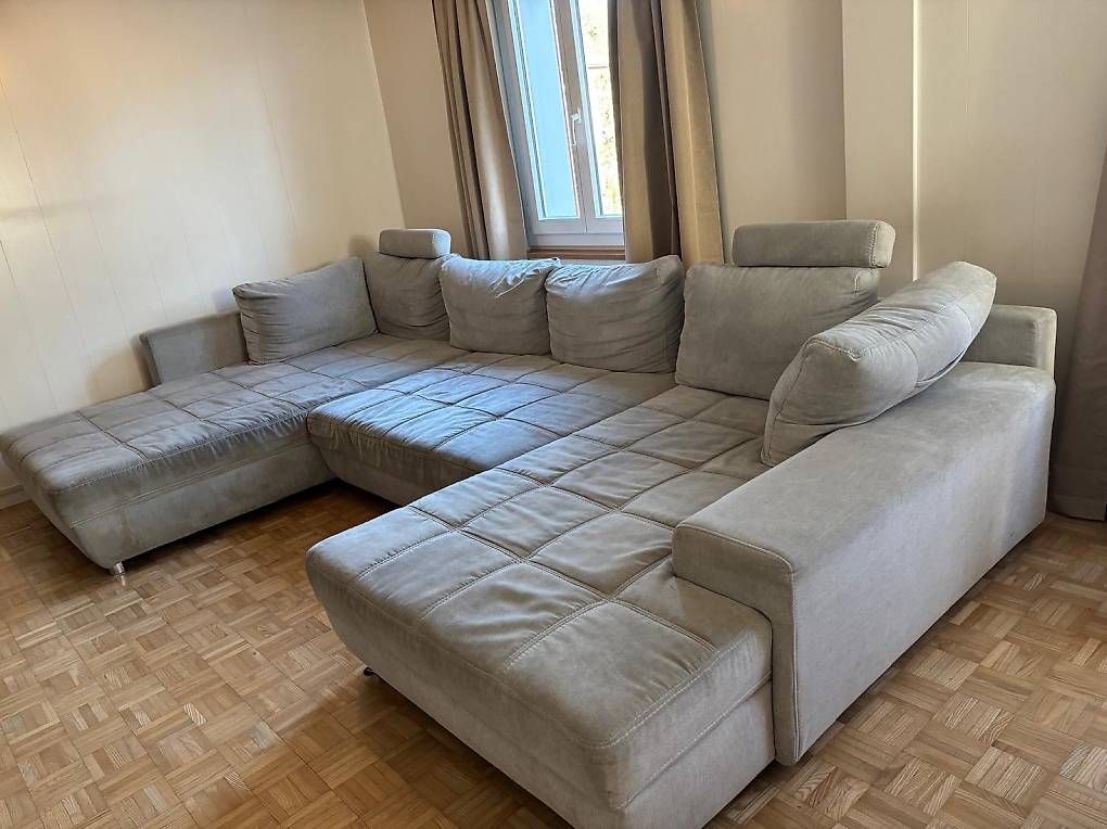 Divani: Wohnlandschaft Grau – Usato da Neudorf venduto da ber_vx5j