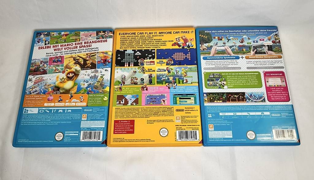 Nintendo Giochi: 3 Giochi Nintendo Wii U - Funzionanti – Usato da Gordola venduto da kar_gy5g 1