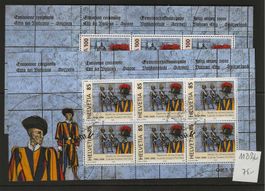 timbre 1183-1184 2 feuillets de 6 timbres