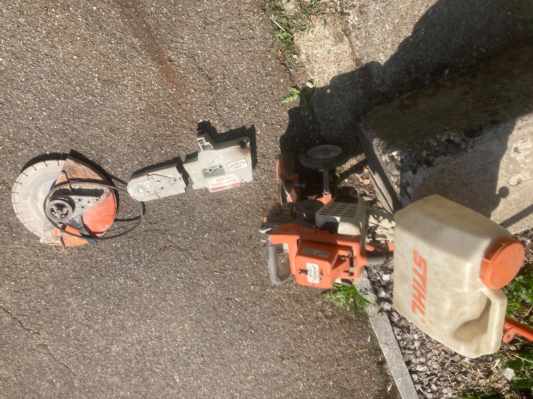 Stihl Alle Maschinen: Stihl Trennjäger – Defekt aus Wangen an der Aare von Smoll5 2