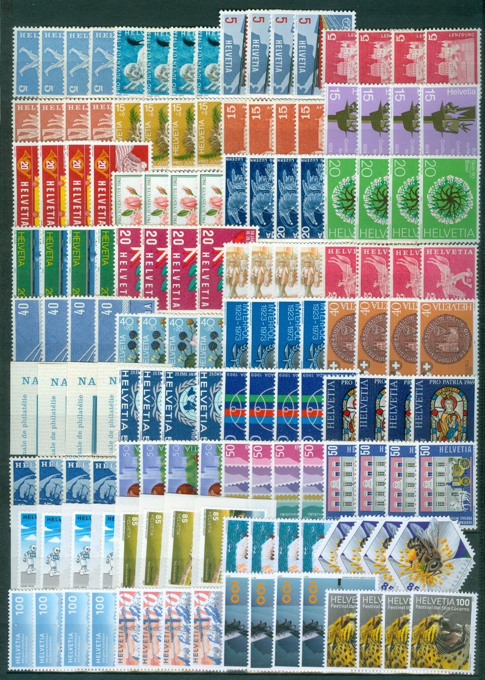 Tous les timbres: ab 1960 Schweiz Frankaturware – D'occasion à Zürich par yago-rot