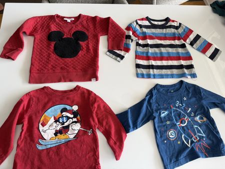 4 Langarmshirts Baby Gap Grösse 2 Jahre(92)