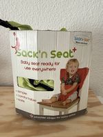 Sackn Seat mobiler Kindersitz in Grün