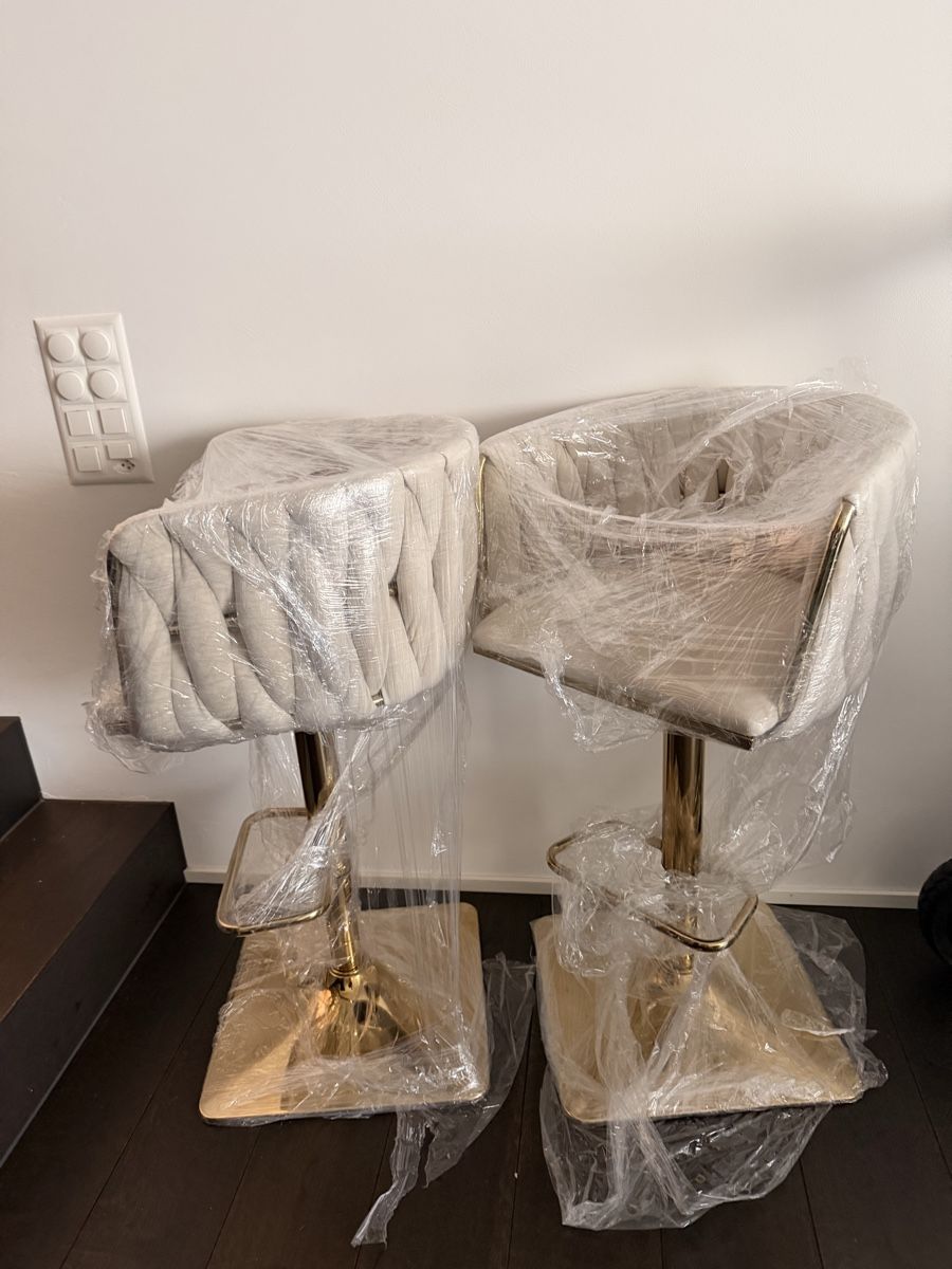 Hocker: Samt Barhocker - 2er Set – Gebraucht aus Zürich von rotweristes 3