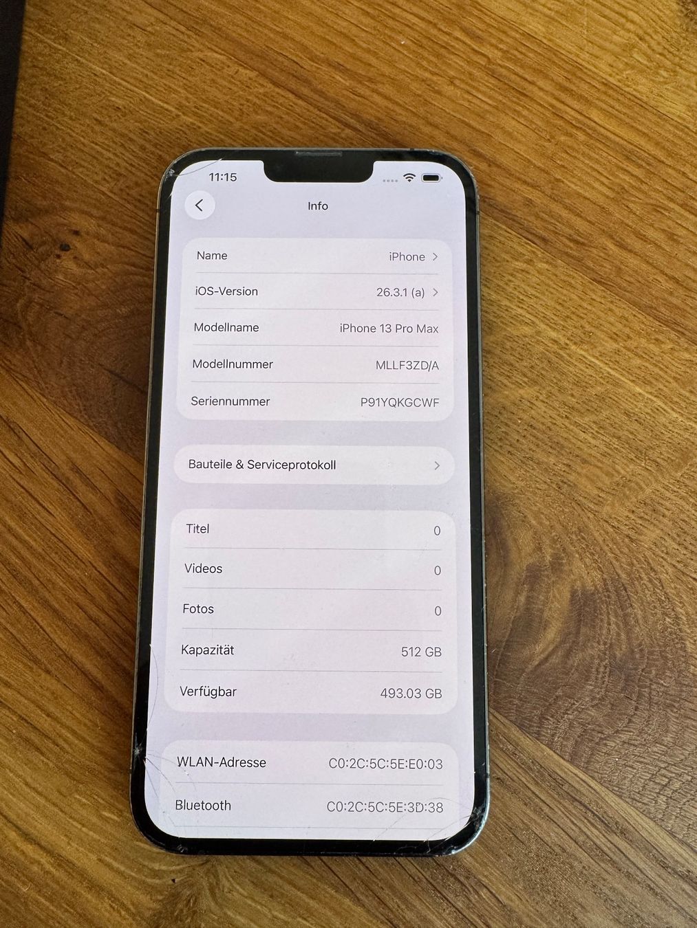 Apple Portables: Apple iPhone 13 Pro Max 512GB – D'occasion à Frauenfeld par dilili 3
