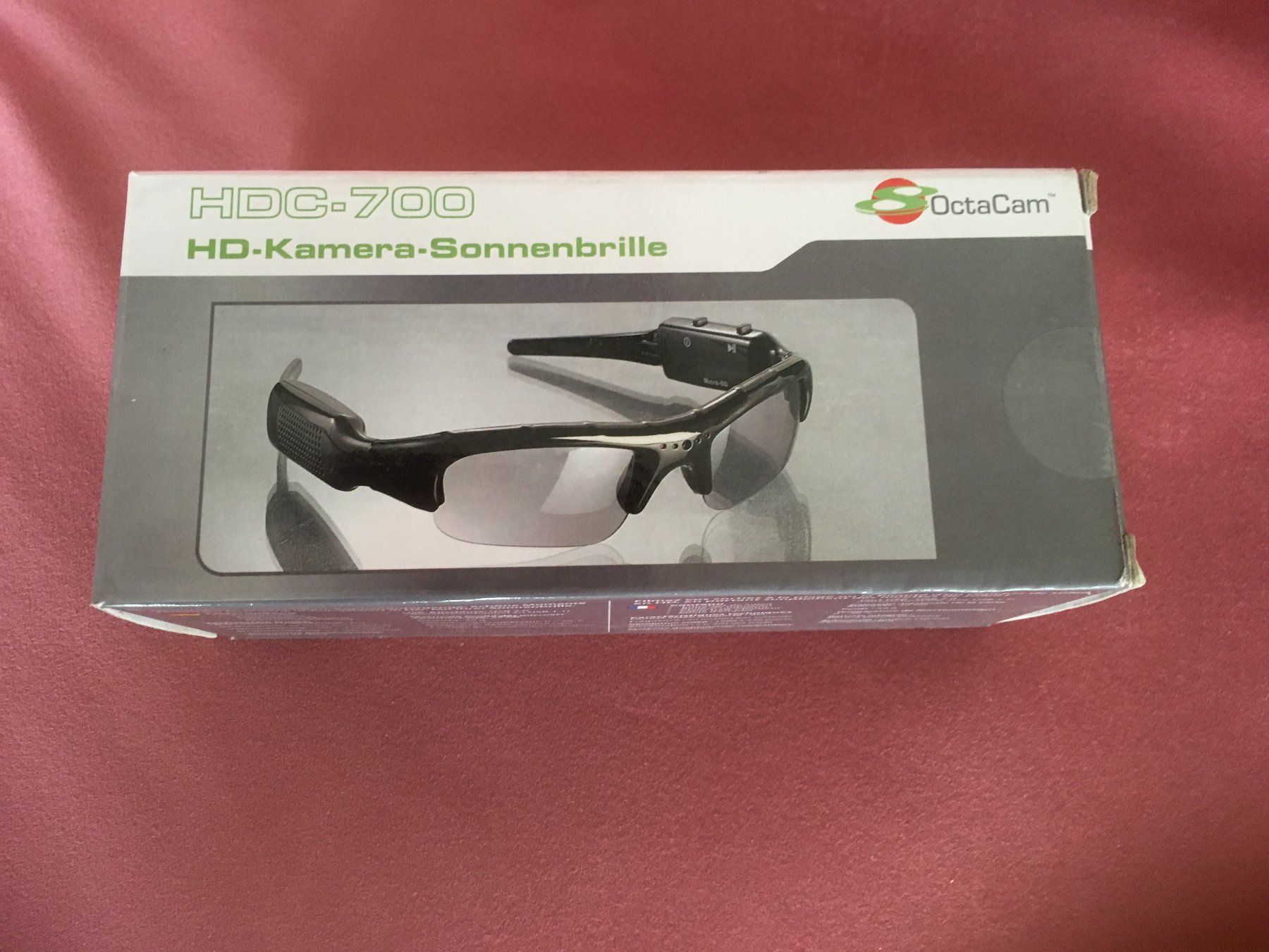Occhiali & Lenti: Sonnenbrille mit Kamera. Aufladbar USB NEU – Nuovo e nell'imballaggio originale da Schötz venduto da Risli22