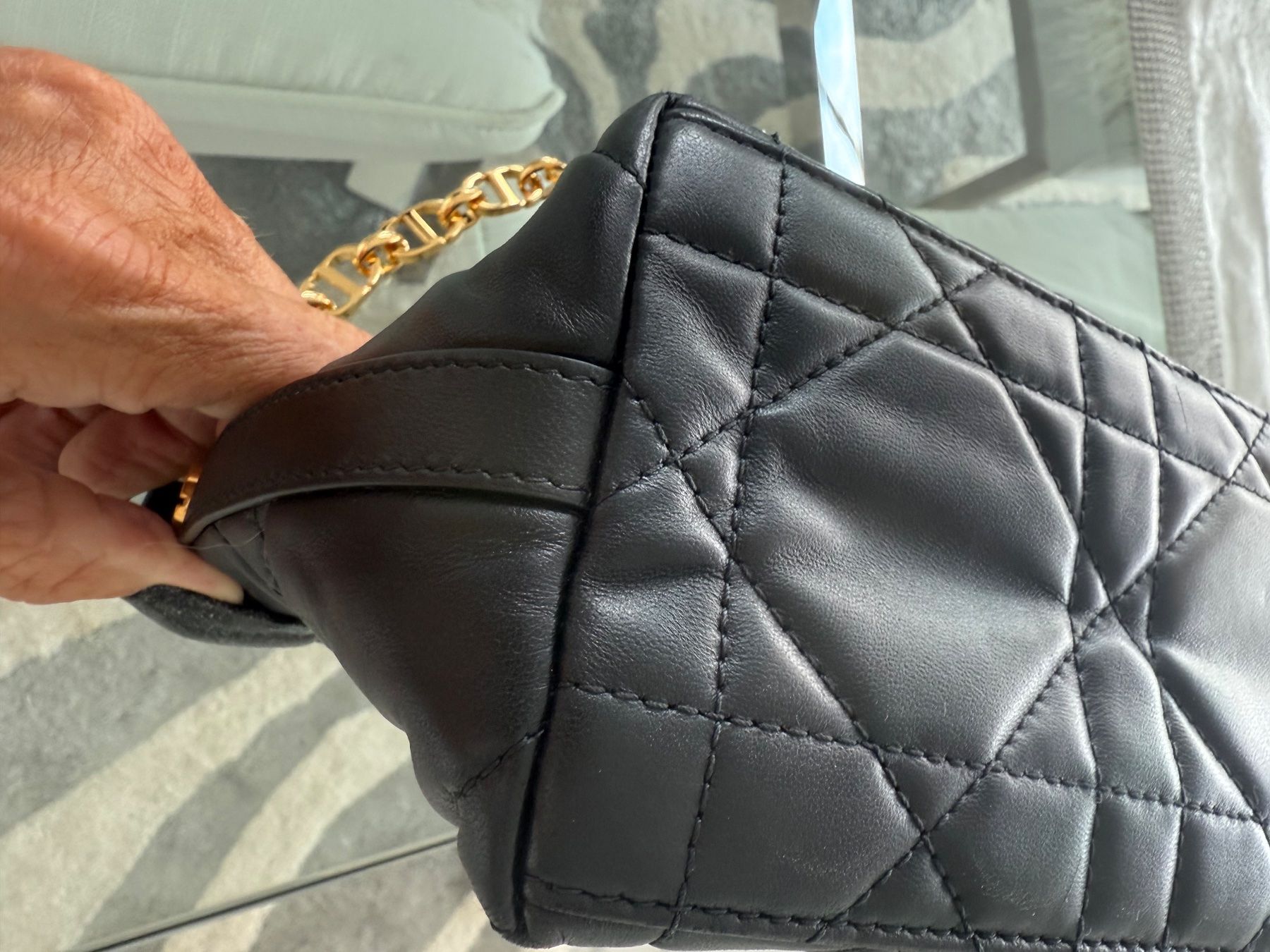 Dior Taschen für Damen: DIOR Sac hobo Diorstar noir à chaîne – Neu (gemäss Beschreibung) aus RICHTERSWIL von mftjt63 5
