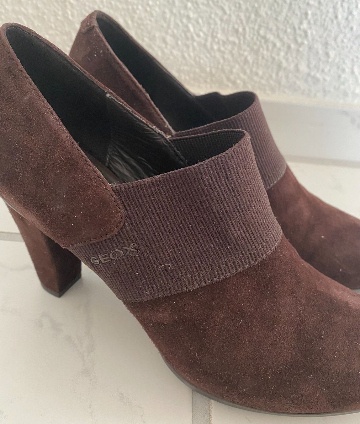 Geox Scarpe da donna: Geox Schuhe mit Absatz, braun, Gr. 38 – Usato da Emmenbrücke venduto da Florentina27 8