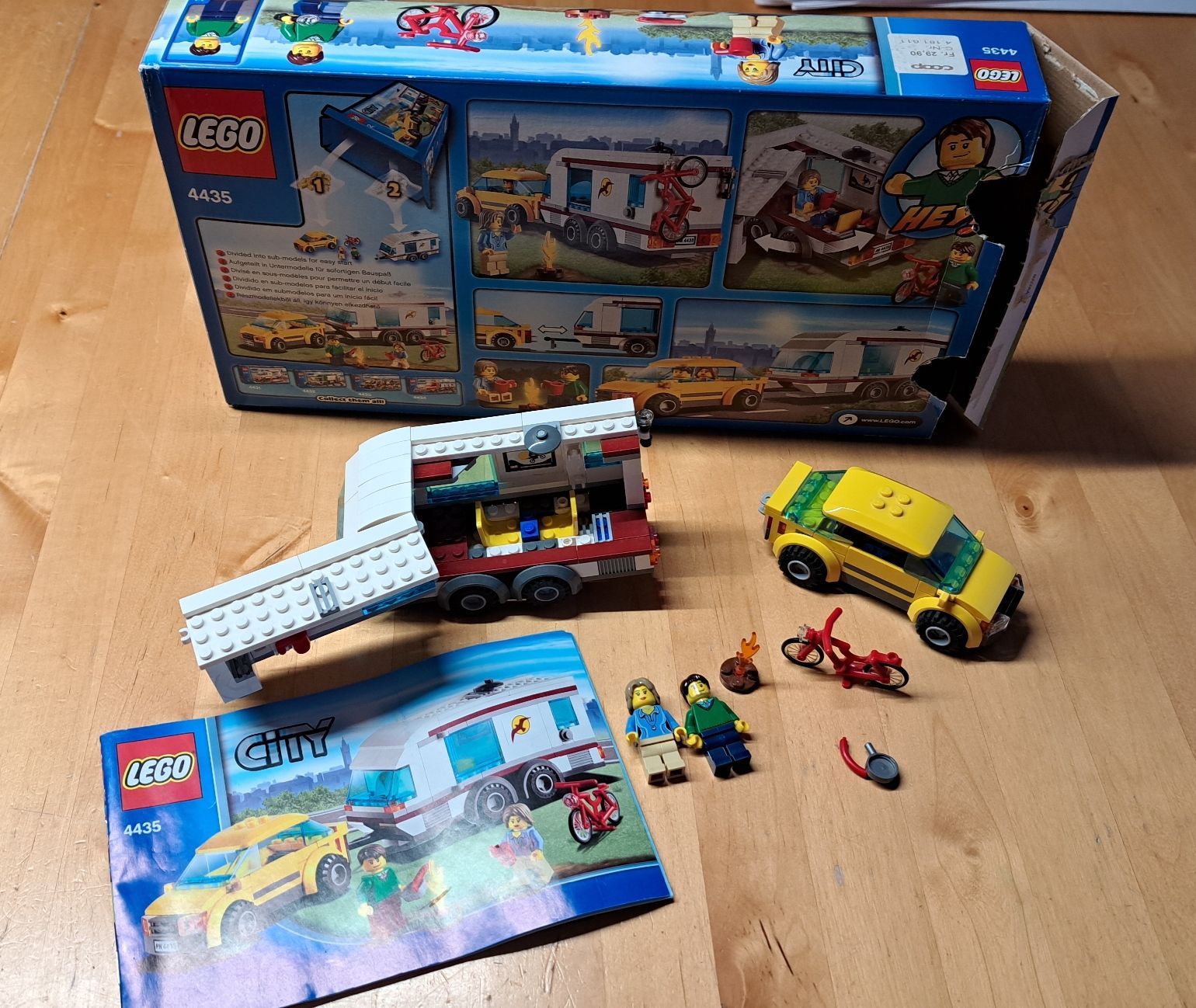 Lego Kit di costruzioni: Lego City 4435 - Campingwagen – Usato da Wolfhausen venduto da Reto831