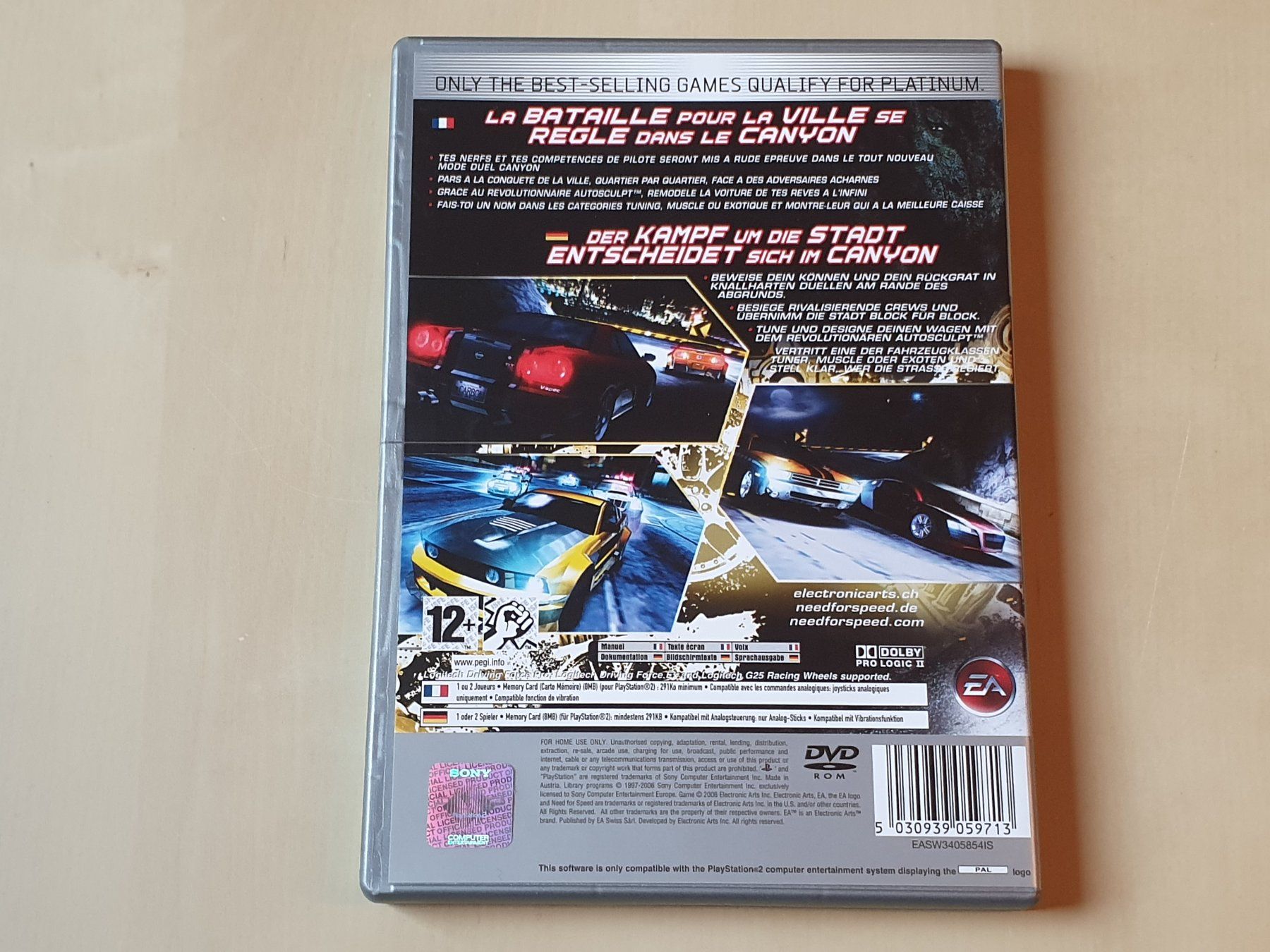 Sony Giochi: Need for Speed Carbon – Usato da Stansstad venduto da collectorsshop 1