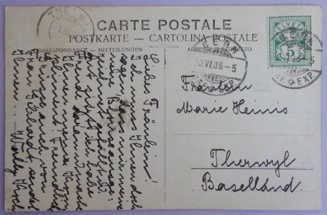 Cartoline postali: Bern - Zeitglockenturm u. Kramgasse – Usato da Fétigny venduto da Billy2miny 1