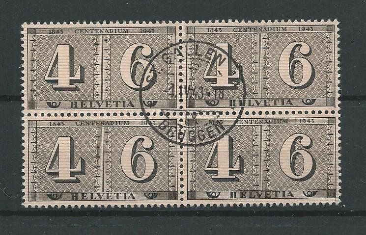 Tutti i francobolli: 1943 Nr.  258 gest. St.Gallen – Usato da Basel venduto da Melphi