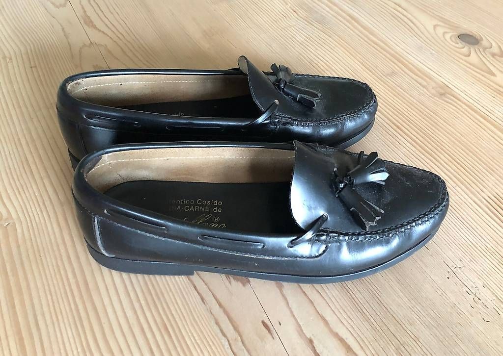 Scarpe da donna: Schwarze Loafer - Grösse 38 – Usato da Luzern venduto da rotanj