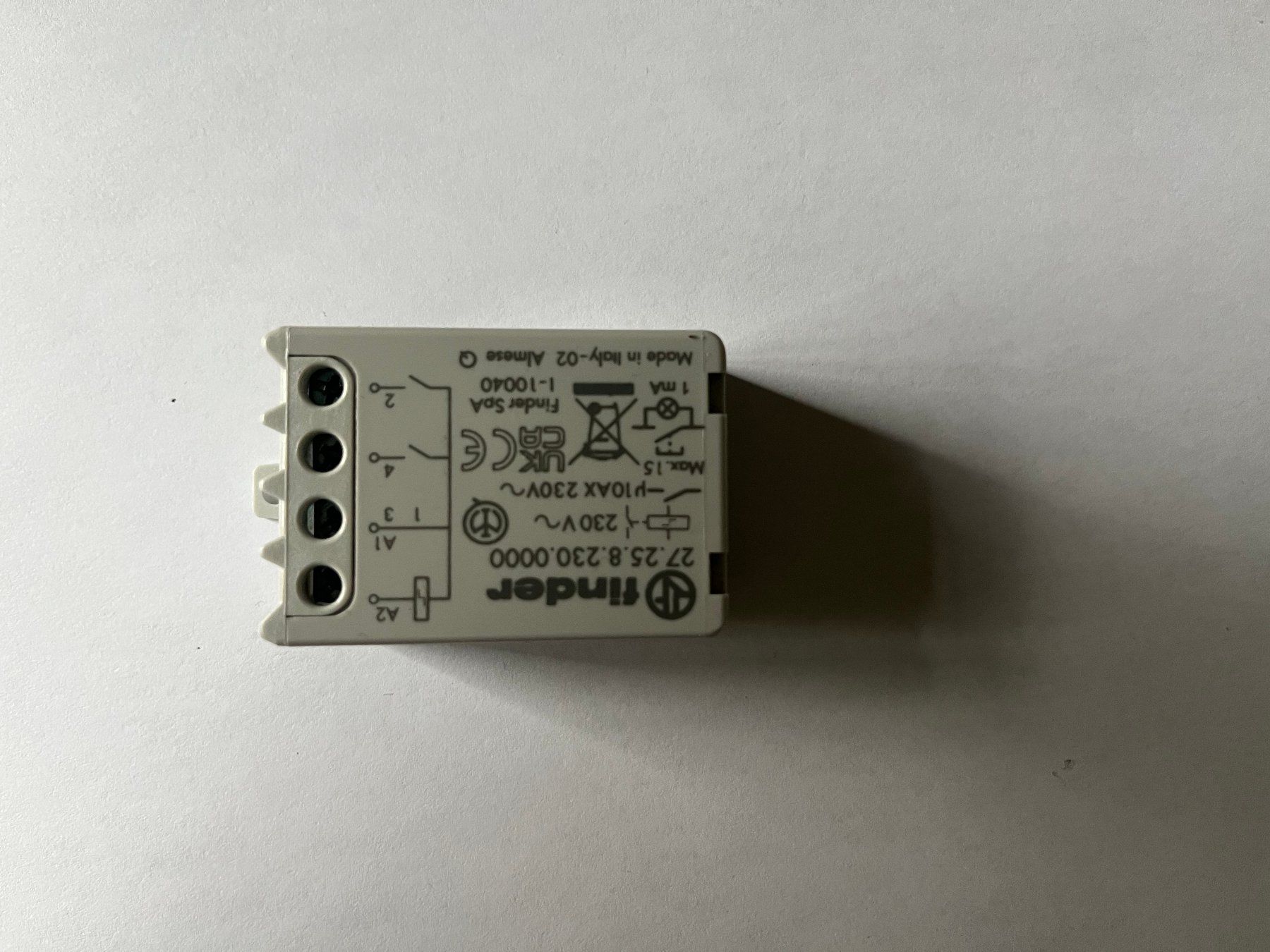 Componenti elettronici: Finder Stromstossrelais – Nuovo e nell'imballaggio originale da Hubersdorf venduto da Gewonnen