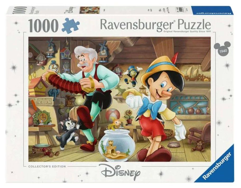 Ravensburger Puzzles: Ravensburger 1000 Teile Puzzle Disney Pinocchio – Neu und originalverpackt aus Oensingen von Liquidations-Shop