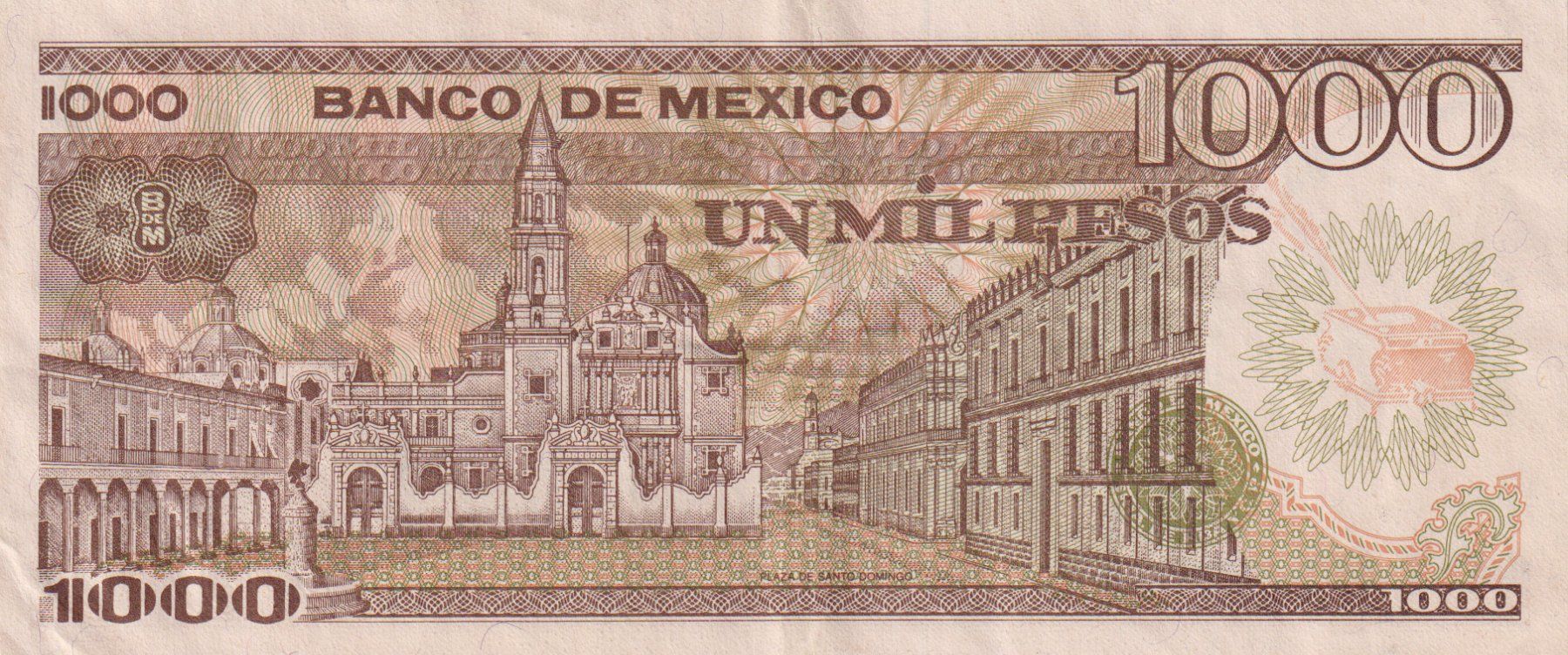 Billets de banque: Mexico: Banknote 1000 Pesos – D'occasion à Eschlikon TG par PhilCon 1