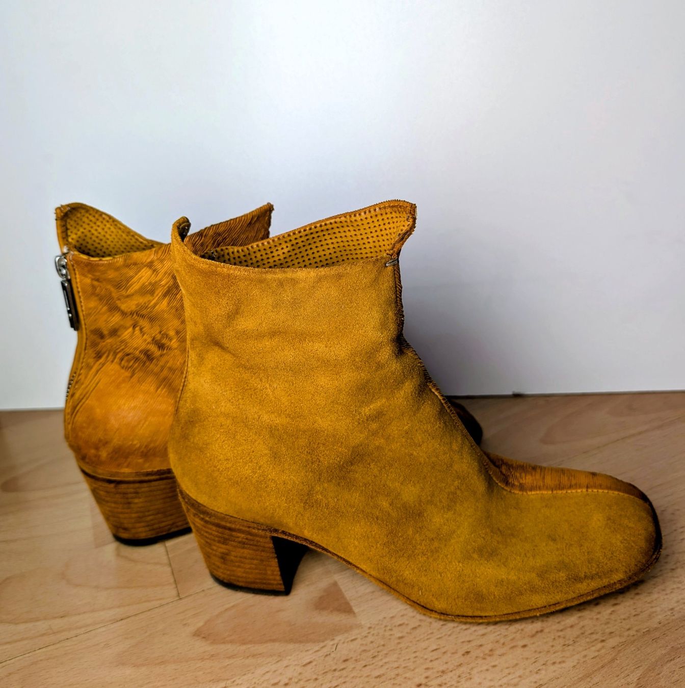 Scarpe da donna: Schuh Stiefelette Lemargo, Gr 38.5, Leder – Usato da Flumenthal venduto da frfi
