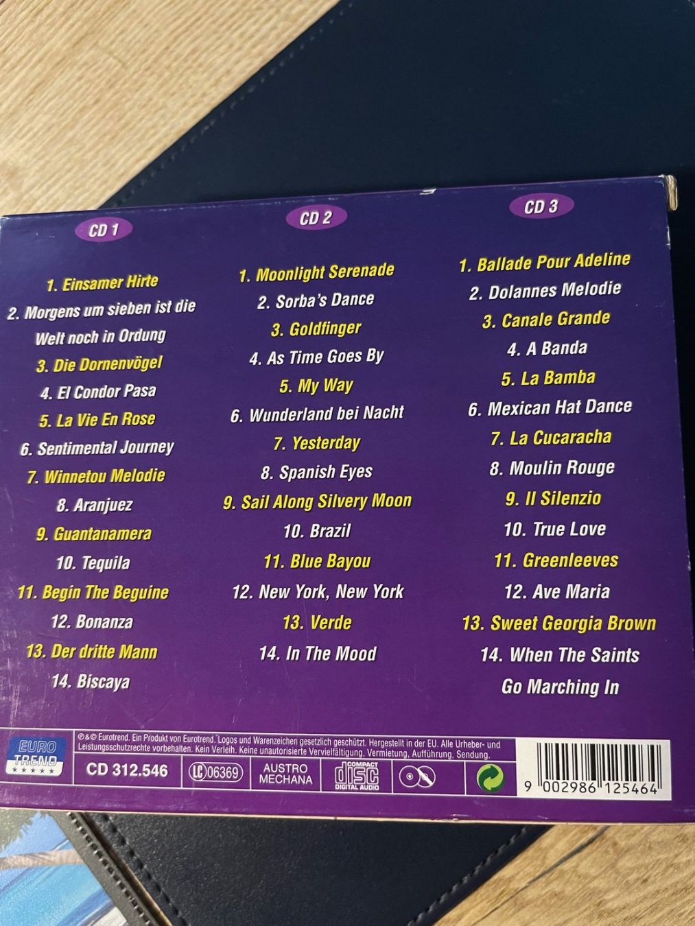 CD: 3 CD - Succès musicaux instrumentaux divers – Usato da Versoix venduto da Jolicoeur71 1