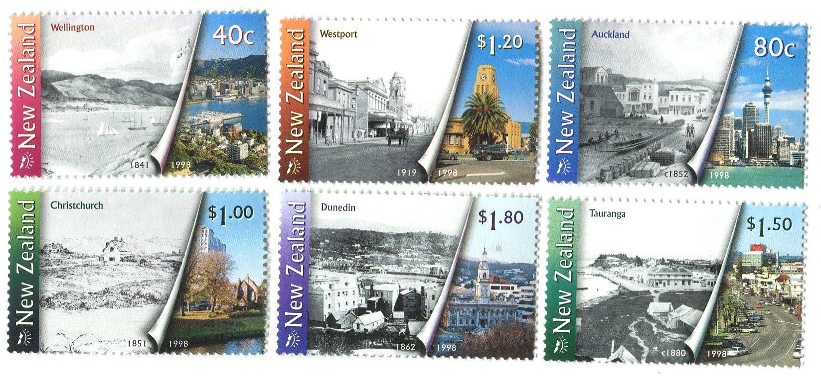 Tutti i francobolli: Briefmarken "Millennium". Neuseeland. – Nuovo e nell'imballaggio originale da Basel venduto da Butsch5
