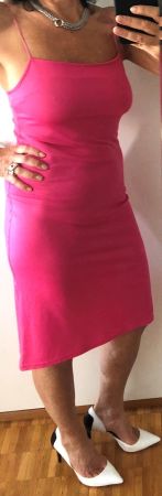 KLEID Sommerkleid pink