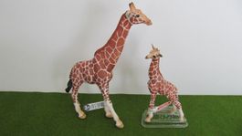 Schleich Giraffe und Jungtier, neuwertig