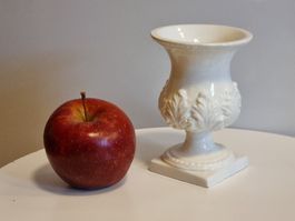 Mini Pflanzgefäss Vase Weiss Antik Stil Vintage