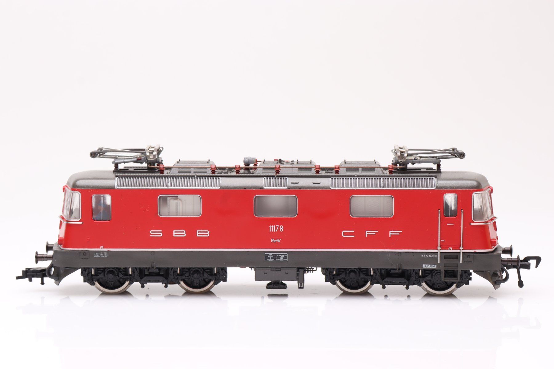 Fleischmann Modellini di ferrovie: Fleischmann 1349 SBB Re 4/4 DC Digital, H0 – Usato da Ried (Muotathal) venduto da Modellbahn.swiss 2
