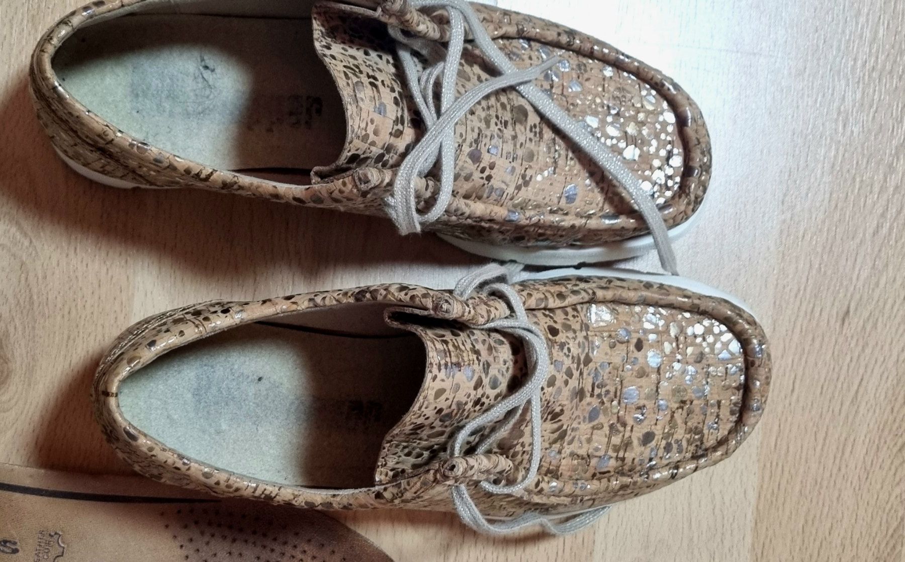 Scarpe da donna: Sioux Grashopper Schnürschuh Gr. 37 Kork-Optik – Usato da Effretikon venduto da lenalisa63 5
