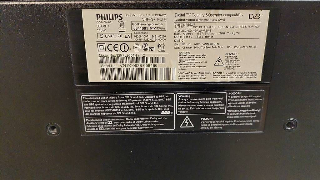 Appareils TV: TV Philips  – D'occasion à Därstetten par tho_zxy2