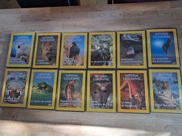Lot de 12 DVD National Geographic "NATURE & ANIMAUX"