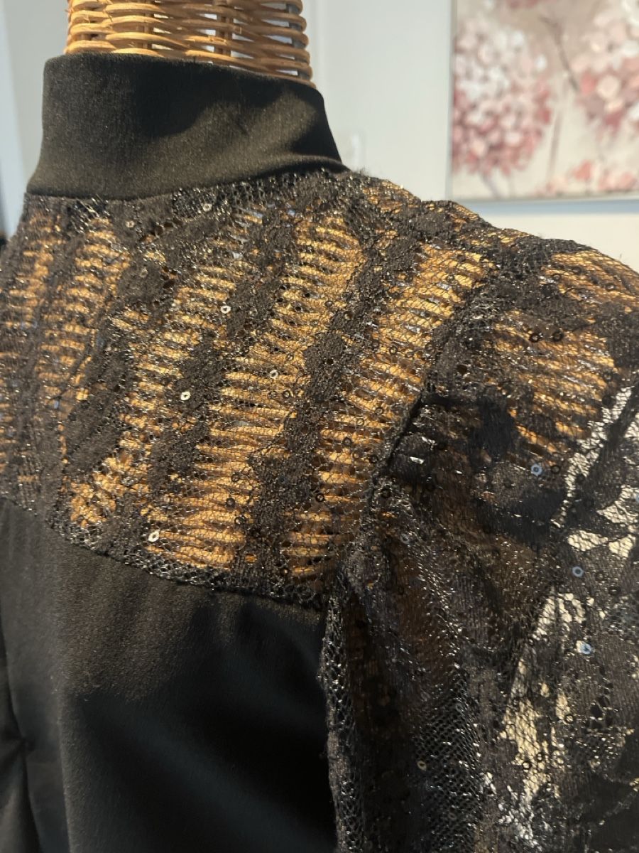 Vestiti: schwarzes Kleid mit Spitze, S – Usato da Solothurn venduto da Bobesch08 3
