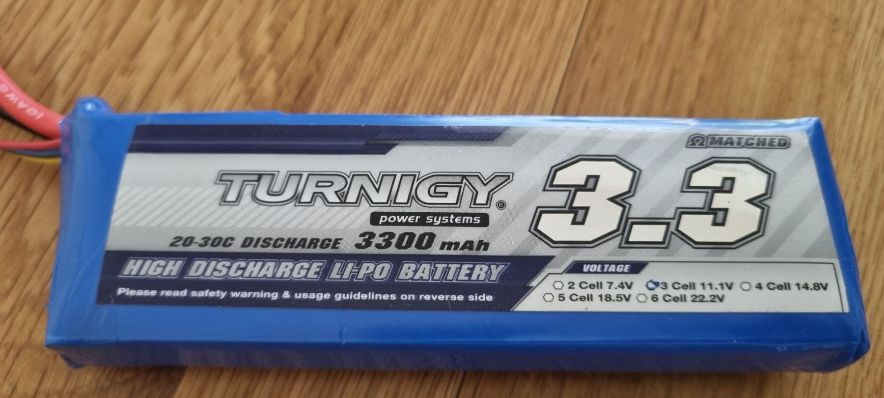 Batterie, Caricabatterie & Alimentatori: Lipo TURNIGY 3s 3300mAh – Usato da Pfeffikon LU venduto da Andy1969