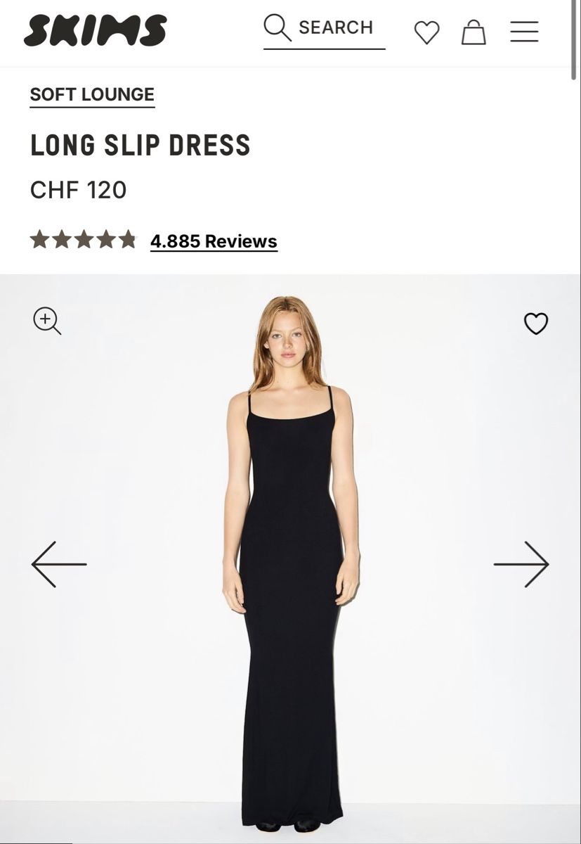 Skims Vestiti: Skims soft lounge dress – Nuovo (secondo la descrizione) da Bottighofen venduto da mlj_5dlb